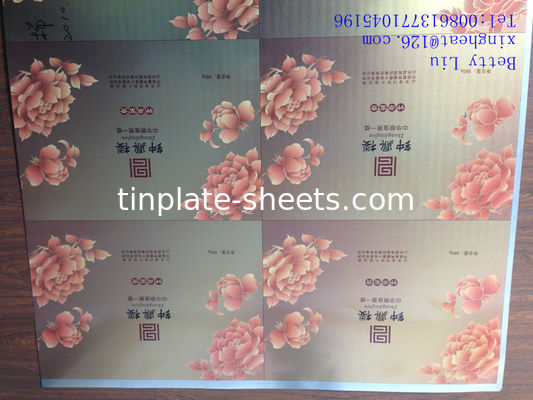 JIS G3303 استاندارد T3 T4 T2.5 ورق استیل چاپی ضد خوردگی