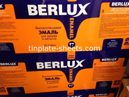 مقاومت در برابر زنگ چاپی پنبه عرض 512mm-1100mm قدرت بالا T3-T5