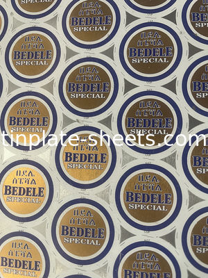 CMYK Offset Printing Tin Free Steel Coil مقاومت در برابر فرسایش سفارشی شده T5
