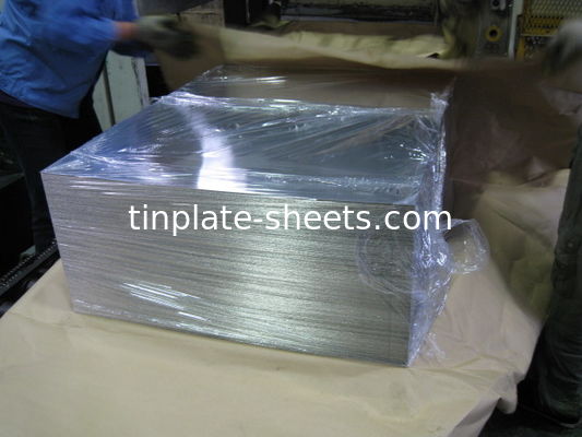 ورق های قوطی الکترولیتیک با قدرت بالا در برابر خوردگی مقاوم هستند1.1/1.1 2.8/2.8 T3 T4 T5 دمای