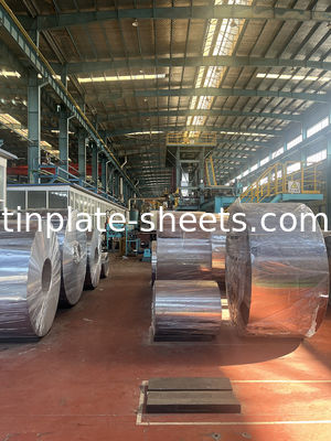 ورق های استیل ماندگار برای قوطی های مواد شیمیایی و مواد غذایی 0.15-0.49mm ضخامت 600-986mm عرض دوامدار مقرون به صرفه همه کاره