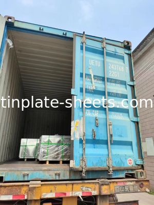 فلز الکترولیتی برای ورق فلز با سنگ درخشان نقره سطح مات پایان ایده آل برای بسته بندی و استفاده از تولید قوطی