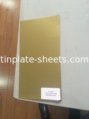 ورق های لاستیکی برای تولید قوطی قابلیت شکل گیری بالا و مقاومت در برابر خوردگی برای قوطی های طولانی مدت و ماندگار