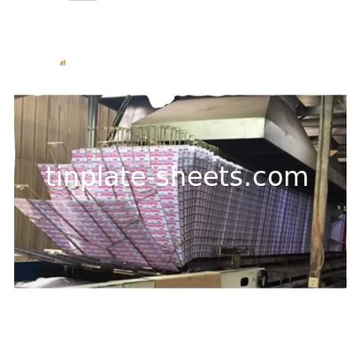 مقاومت در برابر گرما T3 T4 T5 ضد زنگ کاغذی چاپی برای ظرف ذخیره سازی