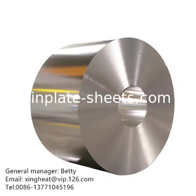 0.13-0.48mm ورق قلع برای الزامات مشتری مقاوم در برابر خوردگی بسیار شکل پذیر