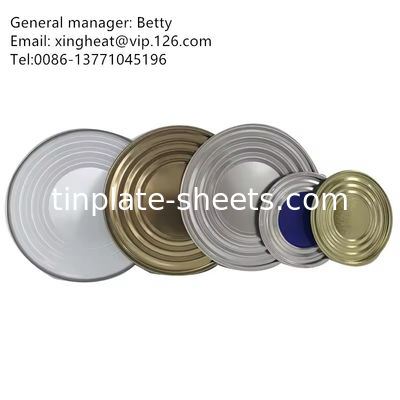 ورق های قوطی برای قوطی های مواد شیمیایی و مواد غذایی 1.1/1.1 2.2/2.2 2.8/2.8 5.6/5.6 2.0/2.0 و 2.8/5.6 گزینه های پوشش قوطی