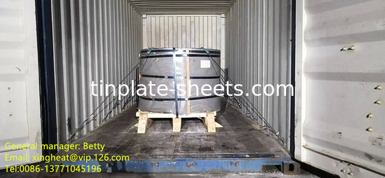 ورق های فلزی الکترولیتیک برای بسته بندی 0.13-0.48mm ضخامت 600mm-986mm عرض