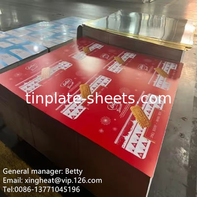 ورق های فلزی الکترولیتیک برای بسته بندی 0.13-0.48mm ضخامت 600mm-986mm عرض