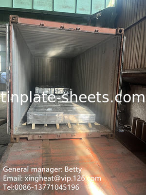 قوطی های ساخت ورق های فولادی 600mm-990mm عرض ضد خوردگی T3-T5
