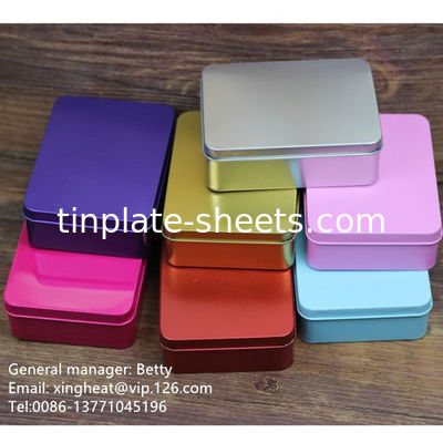 طناب قوطی برای صنعت بسته بندی با MOQ 25 تن متریک و T2 T2.5 T3 T4 و T5 Temper