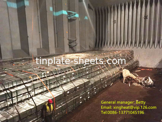T2 / T2.5 / T3 / T4 / T5 درجه حرارت الکترولیتی لاستیک قلع بسته بندی دوامدار