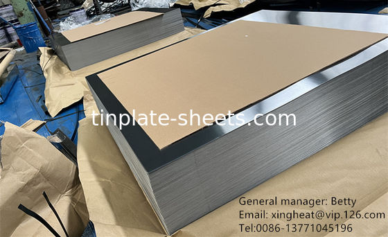 ورق های قوطی روشن / سنگ / نقره / متی قوطی فلز پوشش داده شده برای قوطی با دوام بالا و ضخامت سفارشی