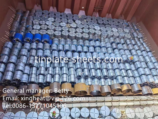 شرایط پرداخت انعطاف پذیر ورق های قوطی برای قوطی های مواد شیمیایی و مواد غذایی L/C T/T DP راحت برای خریداران