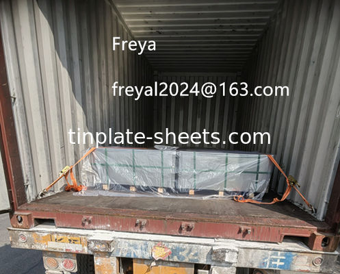 ورق های قوطی با کیفیت خوب برای بسته بندی قوطی های JIS G3303 استاندارد T3 T2.5 2.8/2.8 پایان سنگ