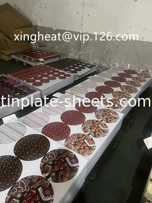 Rohs 0.15mm-0.40mm ضخامت قوطی قوطی برای ساخت جعبه ذخیره 2.0/2.0