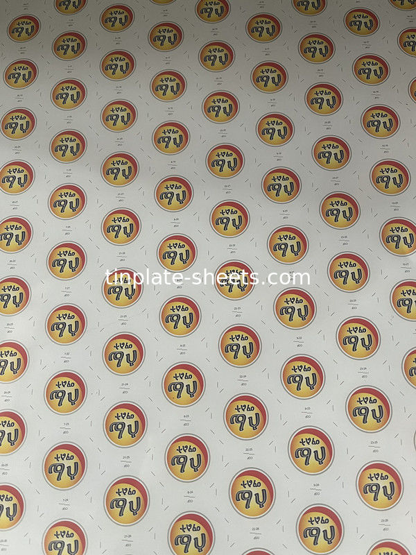 ورق های قوطی الکترولیتی برای قوطی های مواد شیمیایی و مواد غذایی 0.15-0.49mm ضخامت 600-986mm عرض T2-T5 دمای BA Annealing