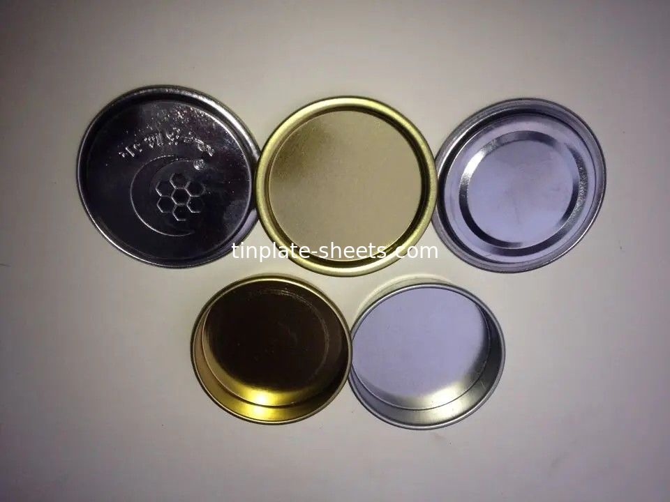 لاک کردن قوطی قوطی قوطی با لاک طلا سفید شفاف برای قوطی های مواد غذایی یا مواد شیمیایی در داخل