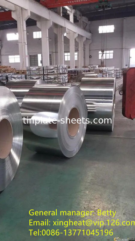 ورق استین چاپی رنگی درجه 4 مواد غذایی با BA CA Annealing 2.8/2.8