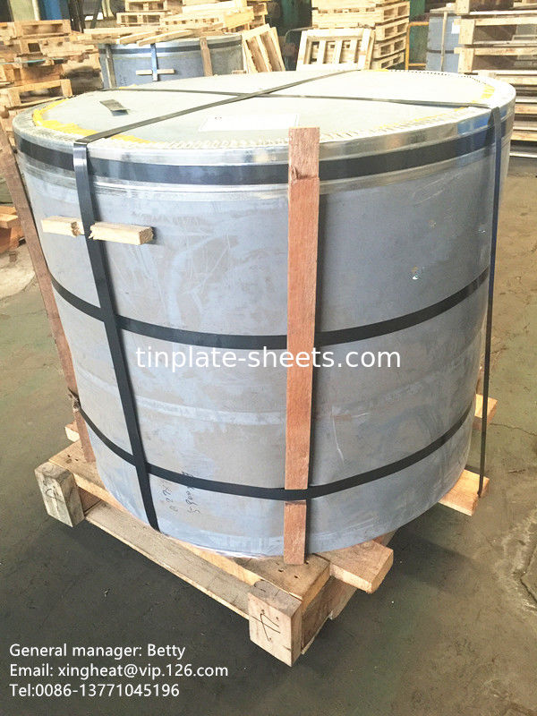 ضخامت 0.15-0.49mm MR سیم پیچ فولادی بدون قلع برای ساخت کلاه تاج