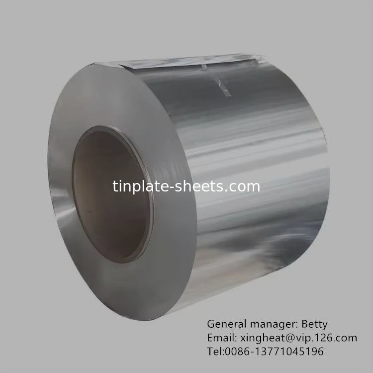 ضخامت 0.15-0.49mm MR سیم پیچ فولادی بدون قلع برای ساخت سرپوش تاج