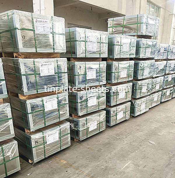 ورق های استین مقاوم به خوردگی برای قوطی ها سنگ روشن نقره و متی به شدت شکل می گیرد