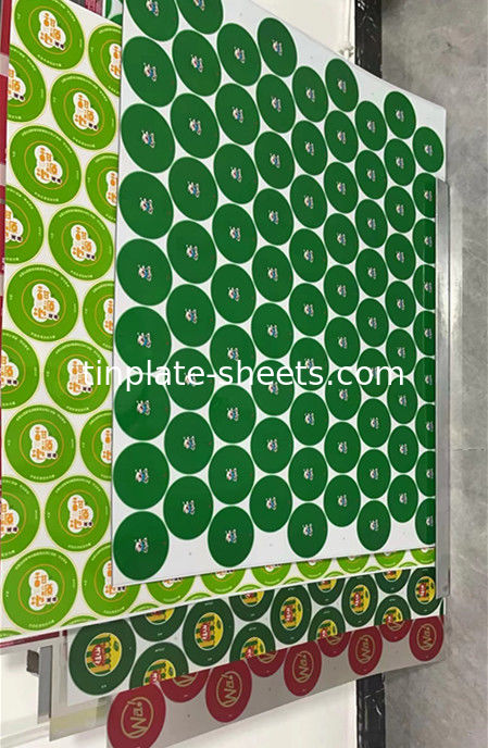 سفارشات کوچک یا بزرگ پذیرفته می شود برای صفحه قوطی چاپی 25 تن متریک MOQ برای نیازهای بسته بندی شما