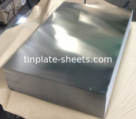 صفحه فولادی TFS با عملکرد بالا T2-T4 MR SPCC 100٪ بازیافت 2.0/2.0