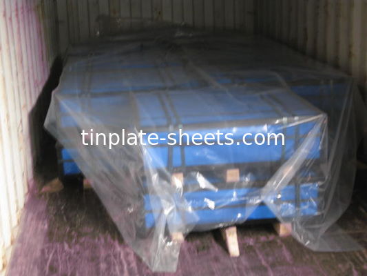 ورق های قوطی برای بسته بندی قوطی قوطی مواد غذایی JIS G3303 استاندارد T4 T3 DR8 STONE FINISH ورق های قوطی الکترولیتی