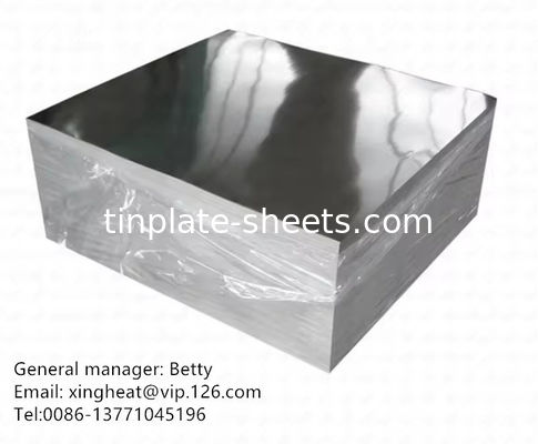 OEM چاپی خوب صفحه فولادی بدون لاستیک مقاوم در برابر خوردگی T3 T4 T5