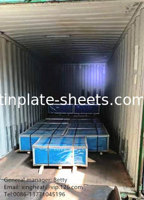 شرایط پرداخت انعطاف پذیر ورق های قوطی برای قوطی های مواد شیمیایی و مواد غذایی L/C T/T DP راحت برای خریداران