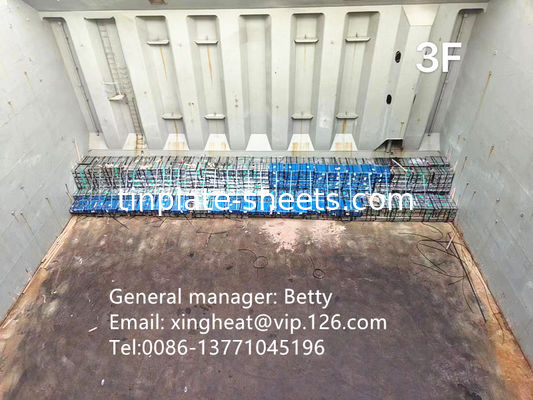 مقاومت در برابر خوردگی فولاد بدون قلع فولاد الکترولیتی کرومی T2 T3 T4 T5