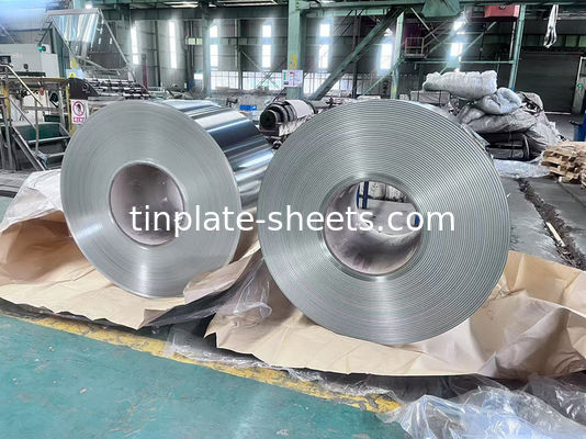 ورق های قوطی الکترولیتی MR و SPCC ماده 0.13-0.48mm ضخامت 600mm-986mm عرض 600mm-1160mm طول برش T2-T5 دمای